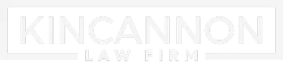 Logo of Kincannon Law Firm with bold, uppercase white text on a dark background.